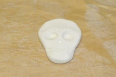 clay sugar skull
